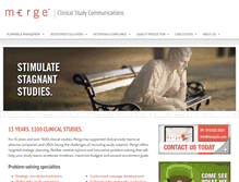 Tablet Screenshot of mergellc.com